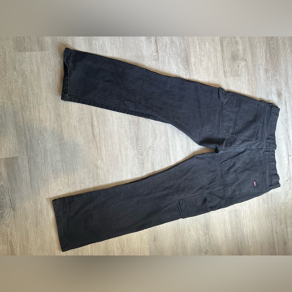 Dickies black straight leg carpenter pants